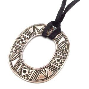 Hermes Necklace Touareg Cotton Silver